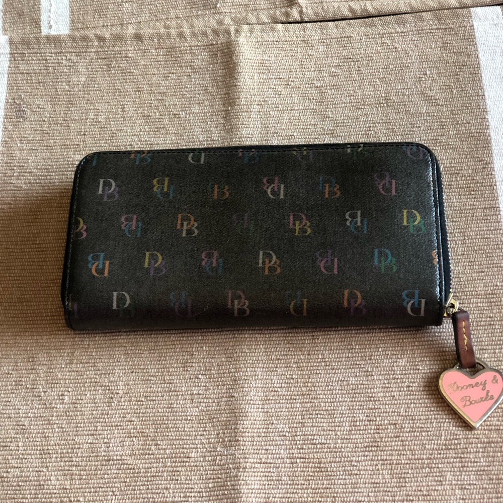 Dooney & Bourke Multi-colored Zippy Wallet